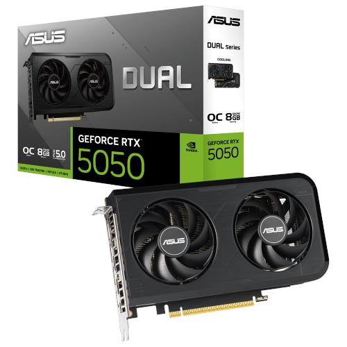 ASUS DUAL-RTX5050-O8G OC 8GB GDDR6 128BIT 3xDP 1xHDMI Ekran Kartı - Ekran Kartları ürünleri tekmarshop.com'da